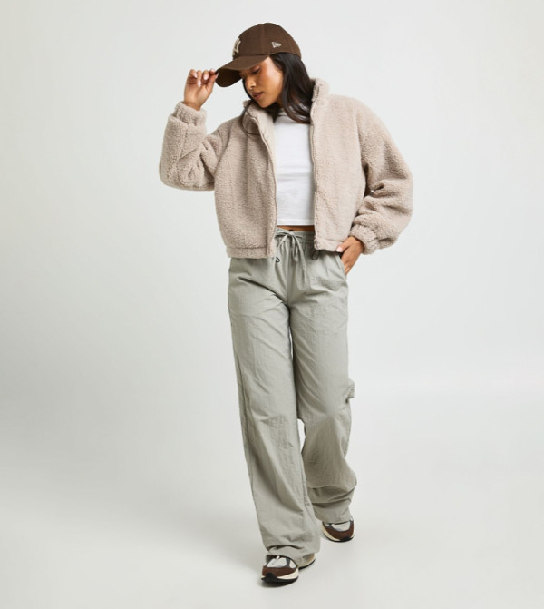 boohoo  Casual Jackets - Beige Casual Jackets