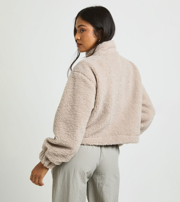 boohoo  Casual Jackets - Beige Casual Jackets