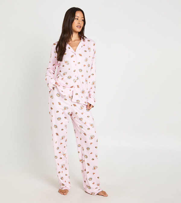 بوهو بوهو - وردي Pyjama Set