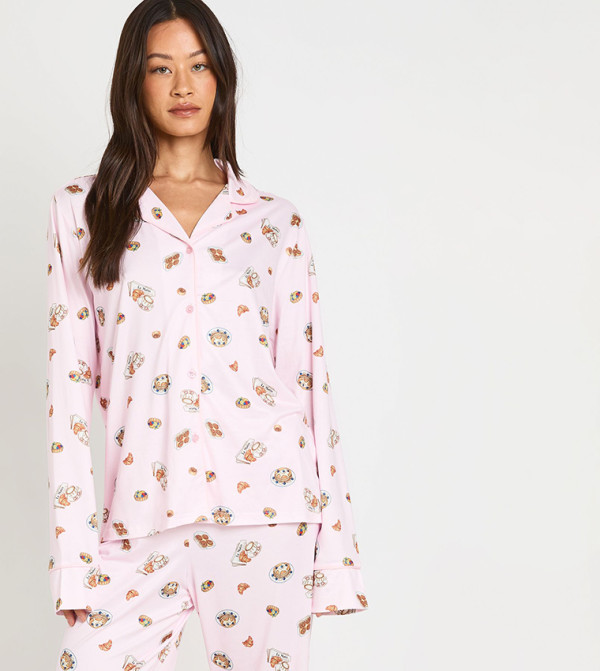بوهو بوهو - وردي Pyjama Set