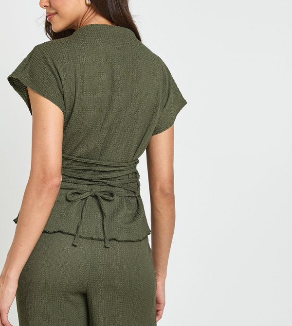 boohoo  Co-Ord Set - Green Co-Ord Set