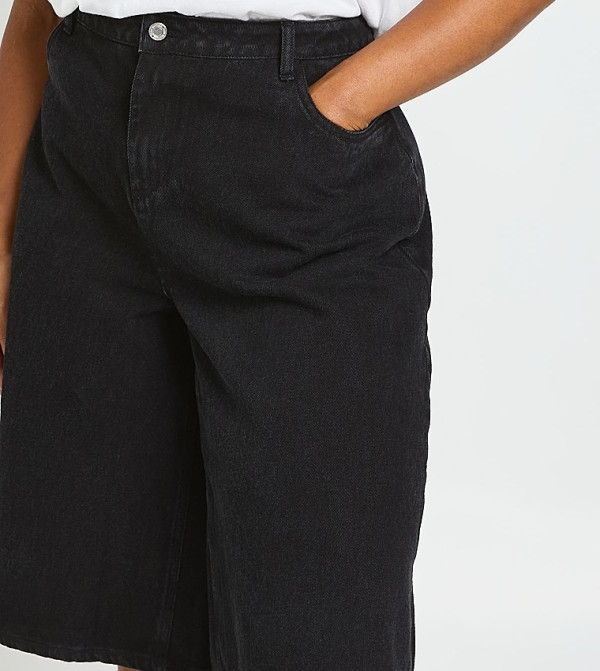boohoo  Shorts - BLACK Shorts