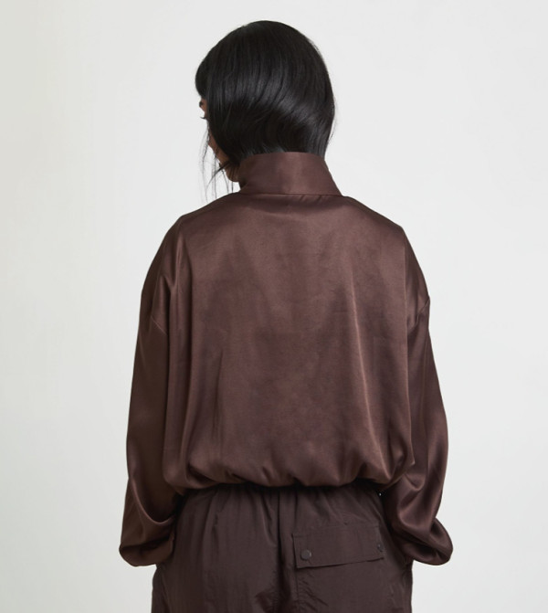 boohoo  Casual Tops - Dark Brown Casual Tops