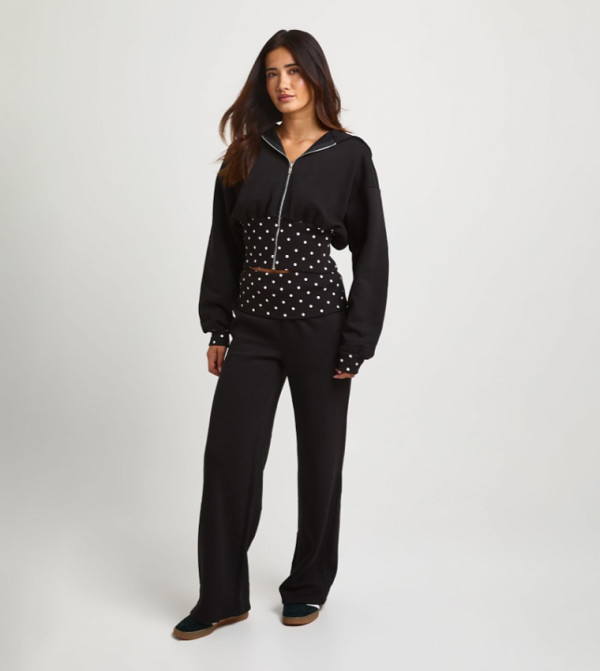 بوهو  أطقم ملابس - أسود Co-Ord Set
