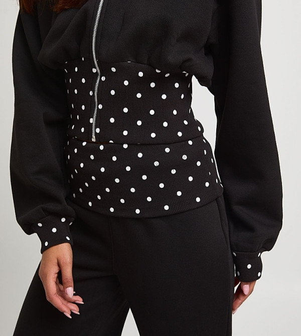 بوهو  أطقم ملابس - أسود Co-Ord Set