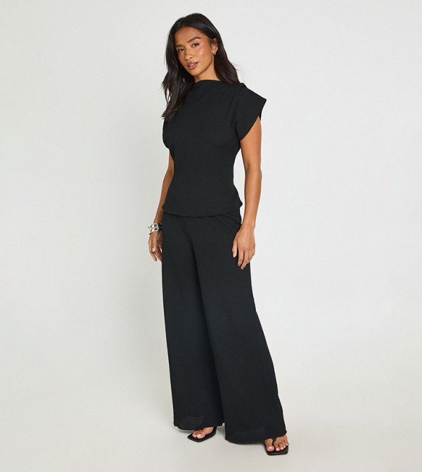 boohoo  Co-Ord Set - BLACK Co-Ord Set