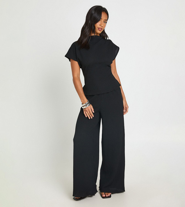 boohoo  Co-Ord Set - BLACK Co-Ord Set