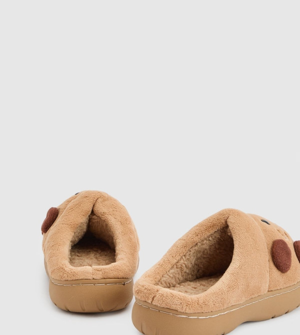 boohoo Flip flops and Slides - Beige Bedroom Slippers