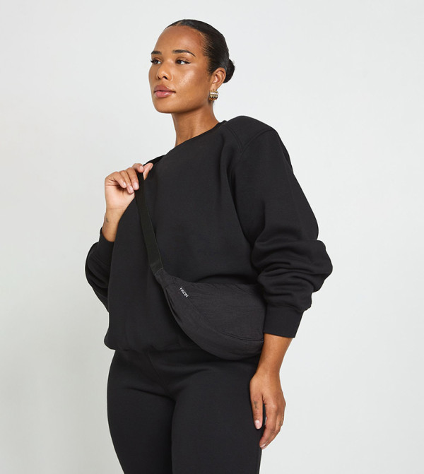 boohoo  Hoodies & Sweatshirts - BLACK Hoodies & Sweatshirts