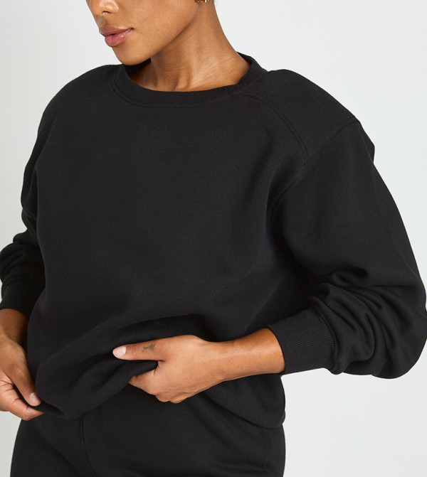 boohoo  Hoodies & Sweatshirts - BLACK Hoodies & Sweatshirts