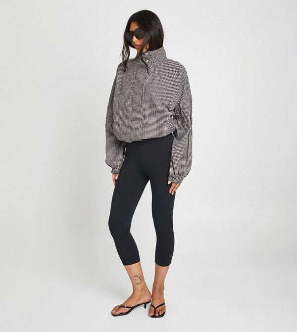 boohoo  leggings - BLACK leggings