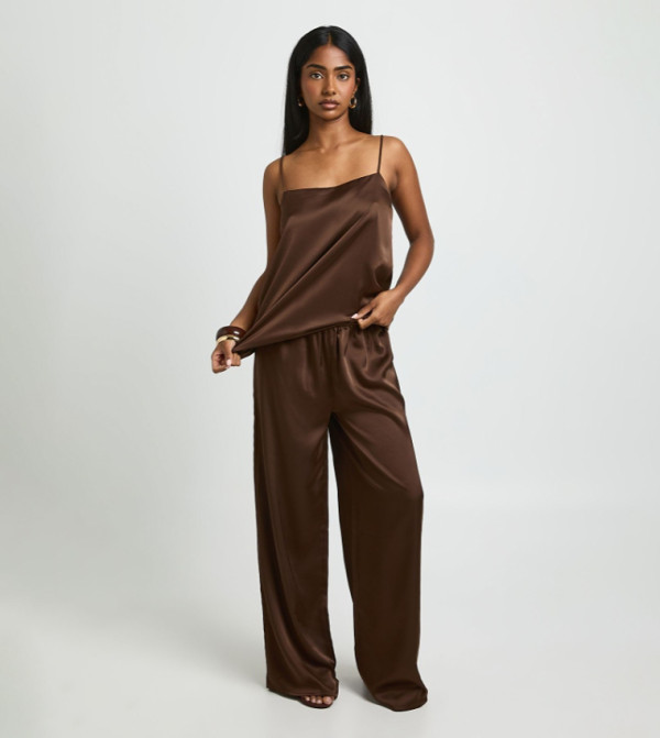 boohoo  Clothing Sets - Brown Co-Ord Set