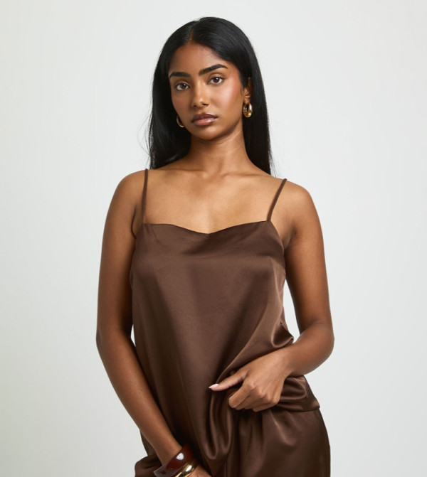 boohoo  Clothing Sets - Brown Co-Ord Set