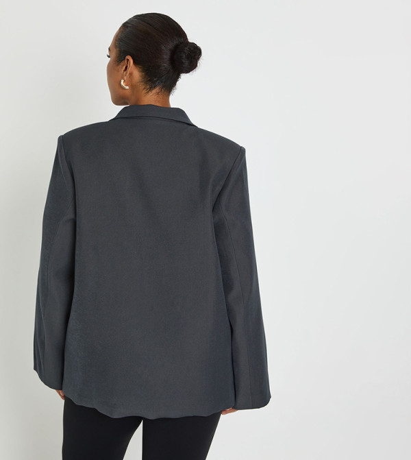 boohoo  Jackets & Coats - Grey Jackets & Coats