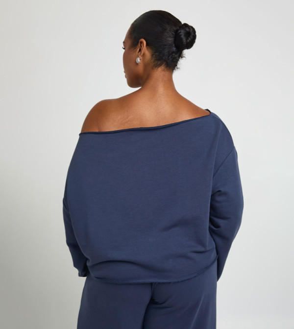 boohoo  Hoodies & Sweatshirts - Navy Hoodies & Sweatshirts