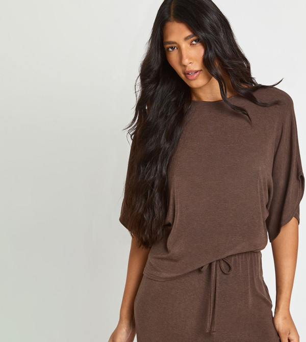 boohoo  Clothing Sets - Brown Co-Ord Set