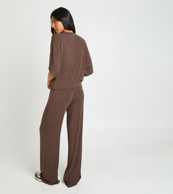 boohoo  Clothing Sets - Brown Co-Ord Set