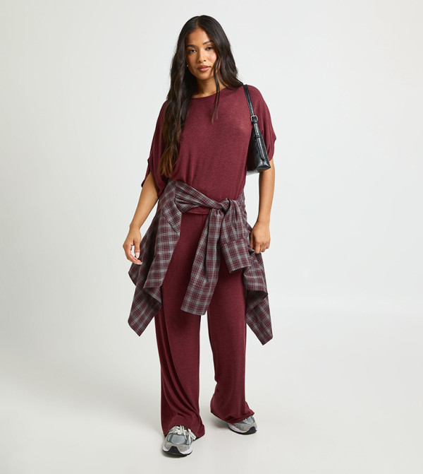 boohoo  Clothing Sets - Red Co-Ord Set