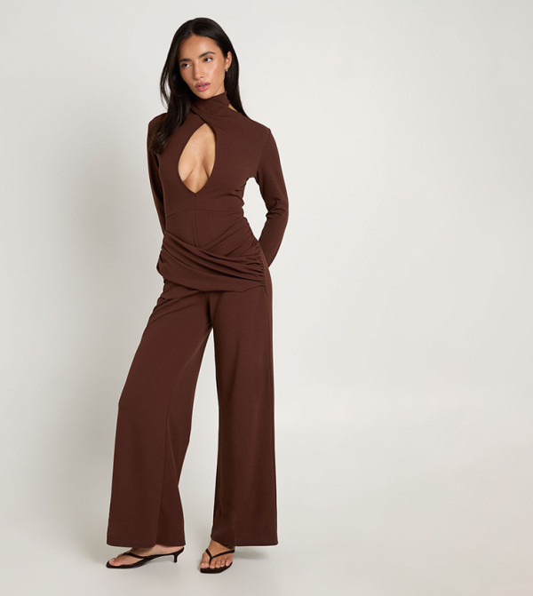 boohoo Jumpsuits - Brown Jumpsuits