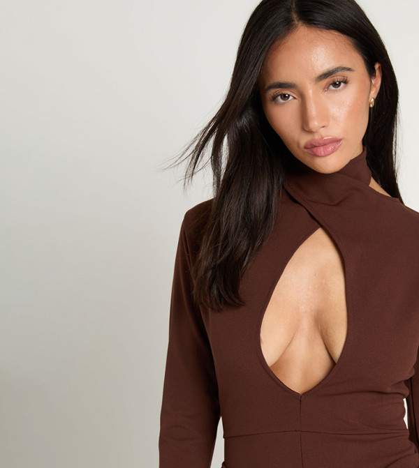 boohoo Jumpsuits - Brown Jumpsuits