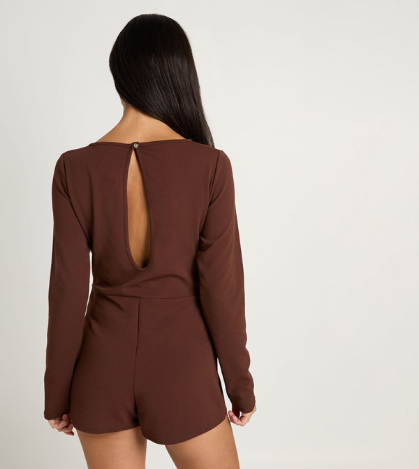 boohoo  Playsuits - Brown Playsuits