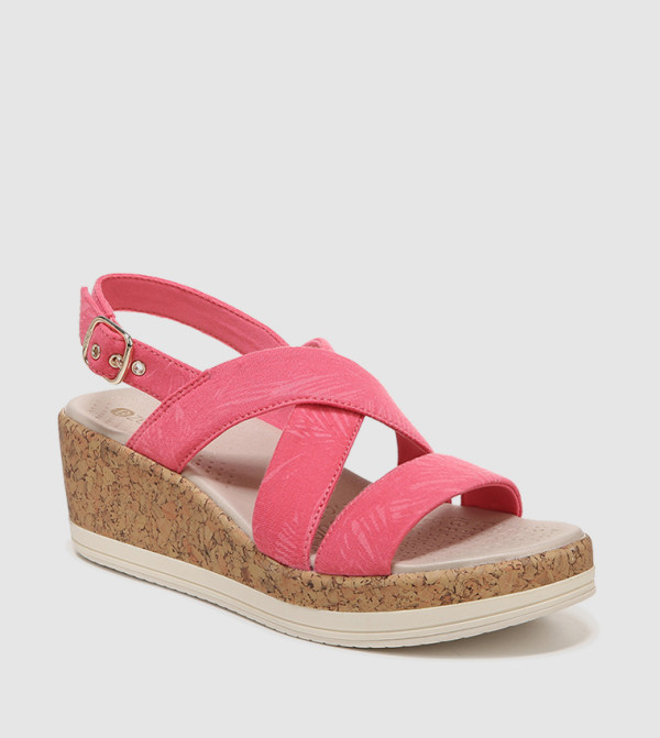 Bzees  - Pink Heeled Sandals