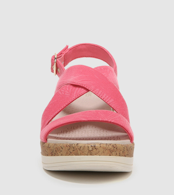 Bzees  - Pink Heeled Sandals