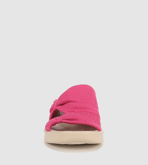 Bzees  - Pink Wedge Sandals