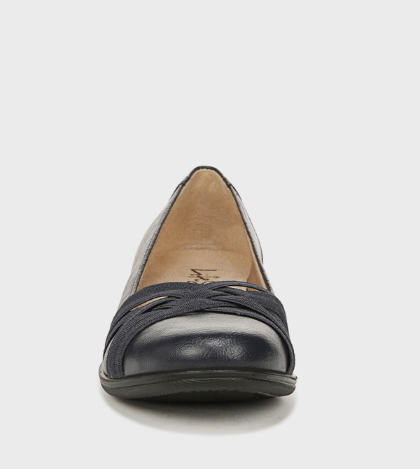 Naturalizer Shoes - Navy Ballerinas