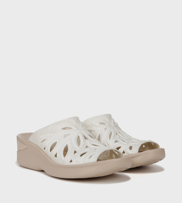 Naturalizer Naturalizer - White Wedge Sandals