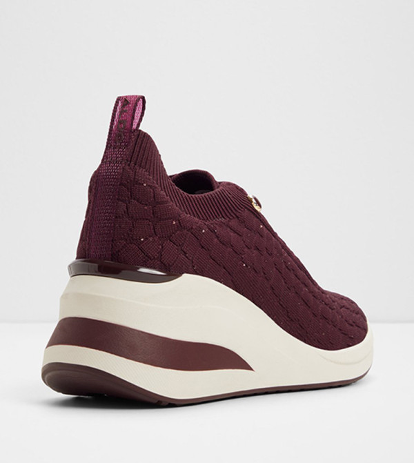 Aldo  start-at-the-bottom-w - Burgundy Low Top