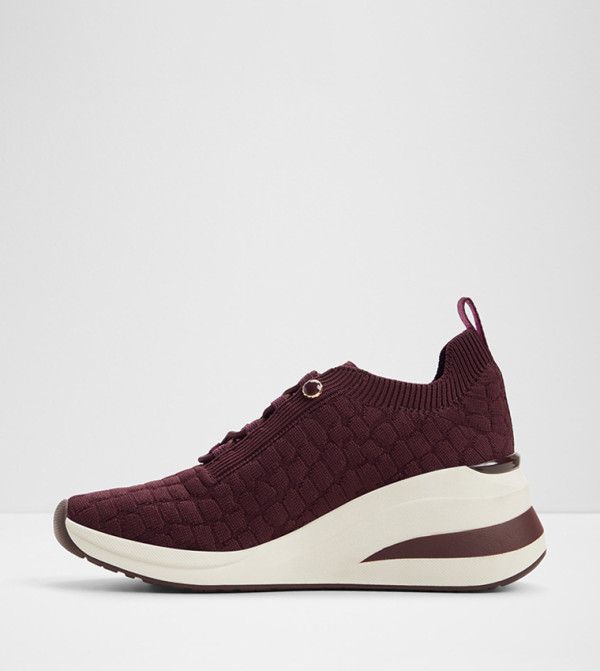Aldo  start-at-the-bottom-w - Burgundy Low Top