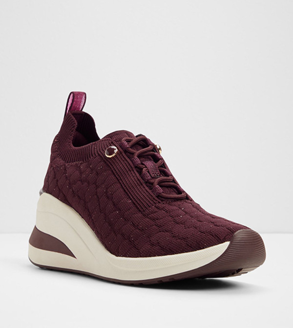 Aldo  start-at-the-bottom-w - Burgundy Low Top