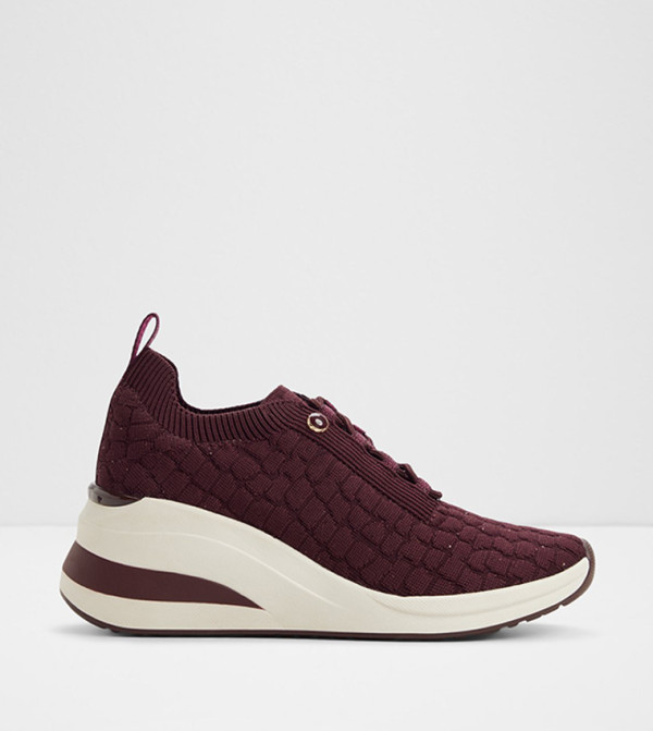 Aldo  start-at-the-bottom-w - Burgundy Low Top