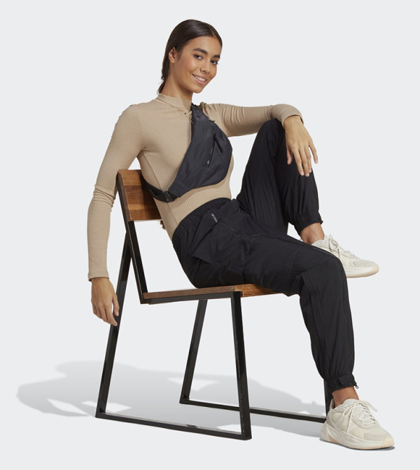 Adidas Sportswear - Black Track Pants/Joggers