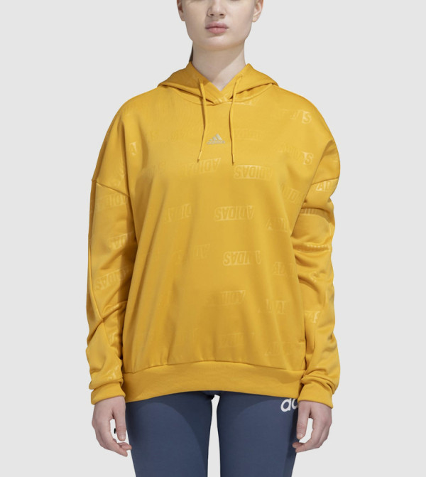 Adidas  Hoodies & Sweatshirts - Yellow Hoodies