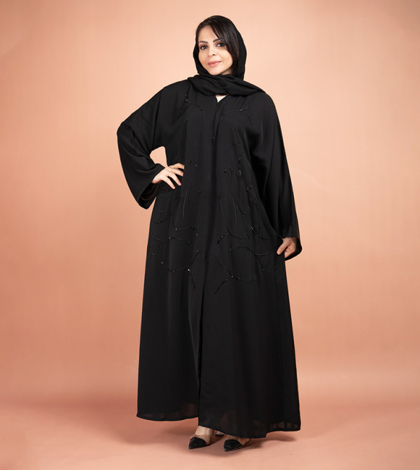 اكسا  عباية - أسود Abayas