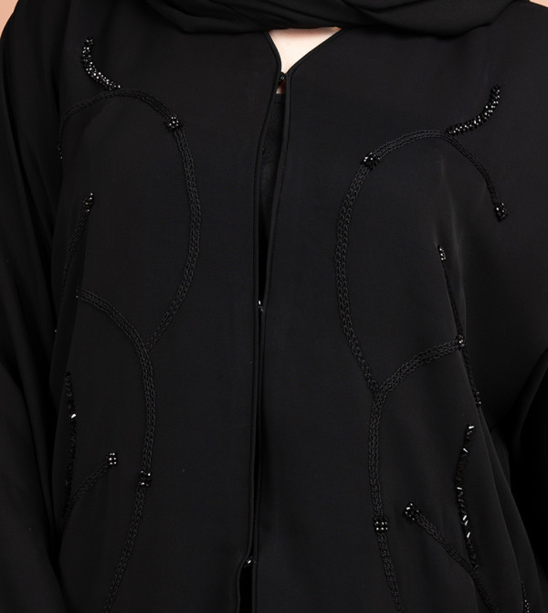 اكسا  عباية - أسود Abayas