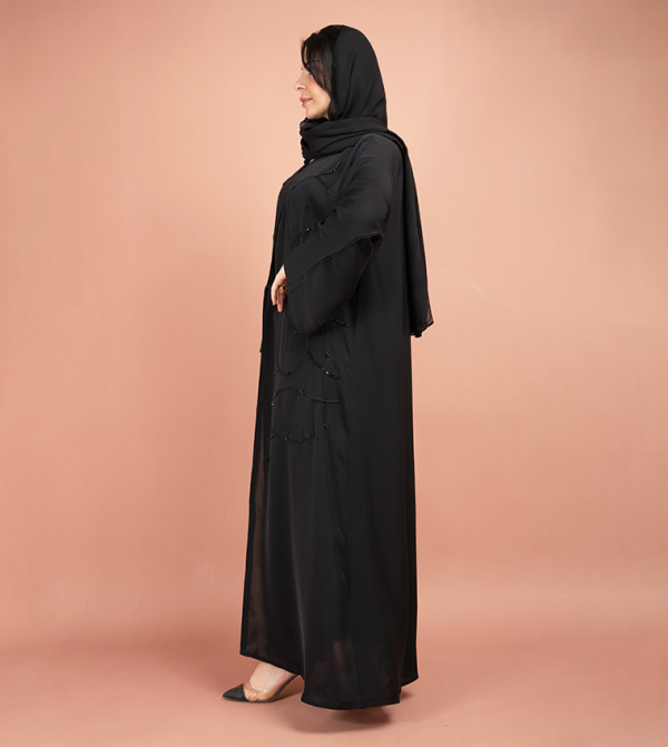 اكسا  عباية - أسود Abayas