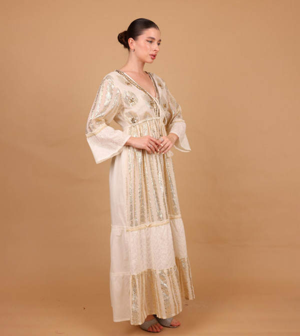 IKKXA IKKXA - Off White Maxi Dresses
