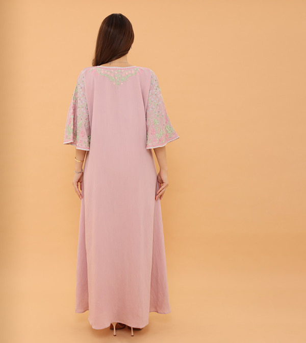 IKKXA  Jalabiya - Pink Jalabiyas