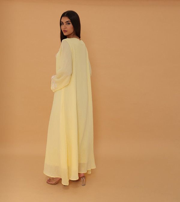 IKKXA  Jalabiya - Yellow Jalabiyas