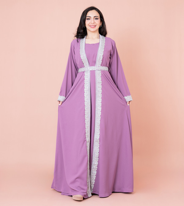 اكسا  قفطان - بنفسجي  قفطان