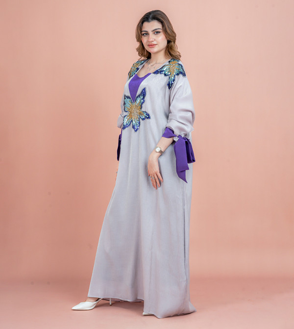 اكسا جلابية - بيج Jalabiyas