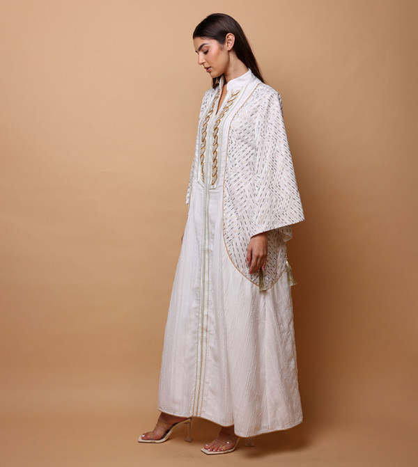 IKKXA  Jalabiya - White Jalabiyas