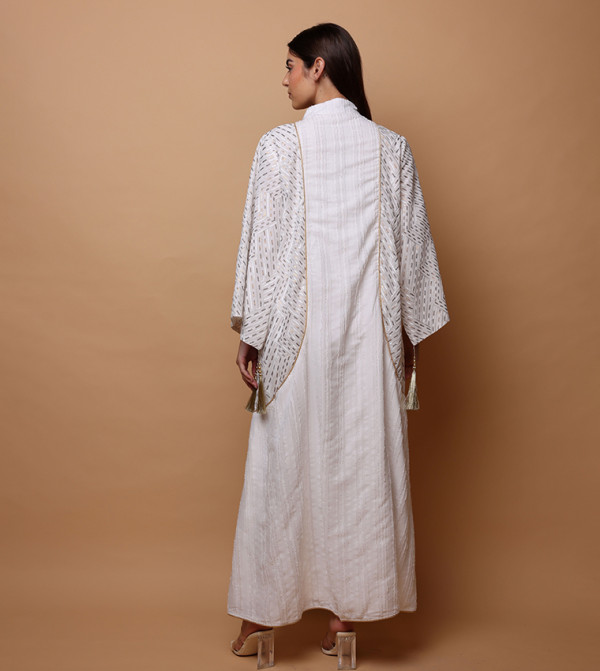 IKKXA  Jalabiya - White Jalabiyas