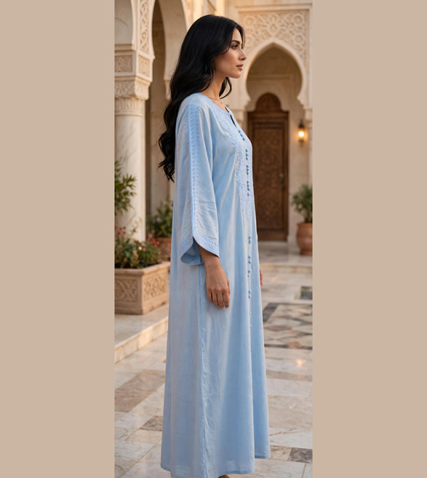 اكسا  جلابية - أزرق Jalabiyas