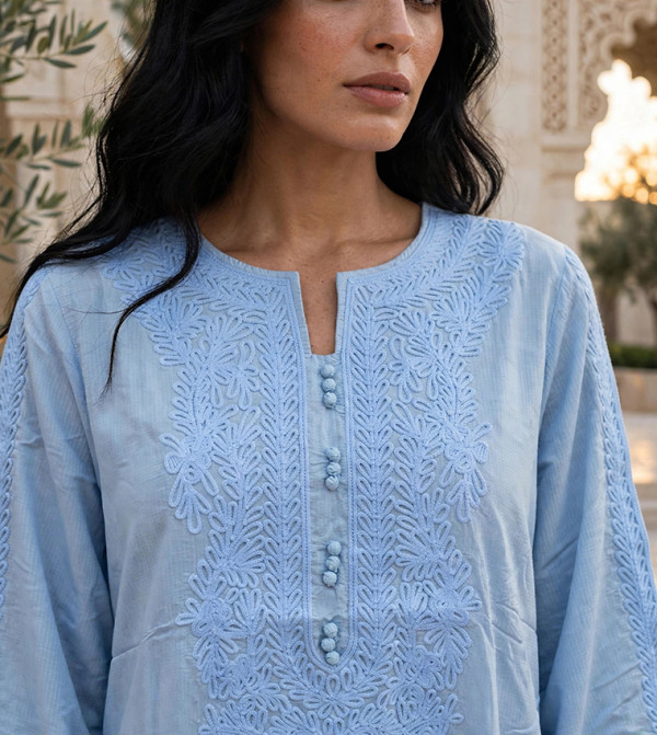 اكسا  جلابية - أزرق Jalabiyas