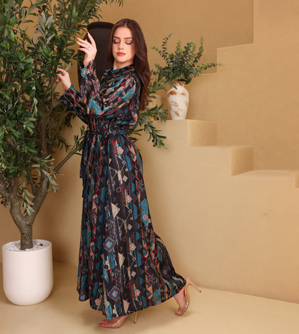 IKKXA  Arabian Clothing - BLACK modestwear