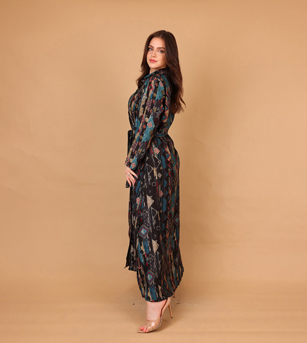 IKKXA  Arabian Clothing - BLACK modestwear